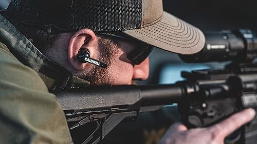 Miniatura 4 de Caldwell E-MAX Shadows 23 NRR - Protección auditiva electrónica con conectividad Bluetooth para disparar, cazar y alcance