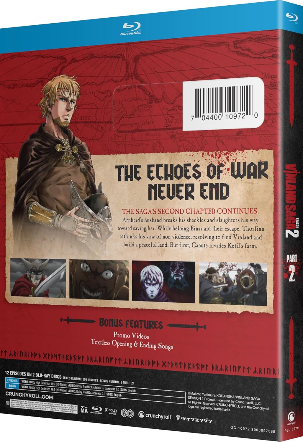 Vinland Saga - Season 02 Part 2 - Blu-ray