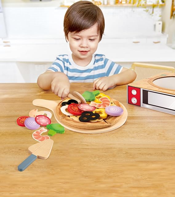 Foto 2 de 6 de Hape Set de Pizza con Ingredientes