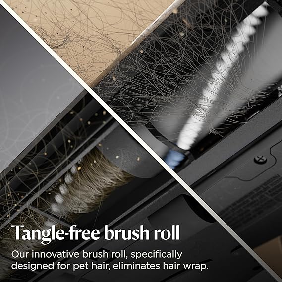 Bissell Pet Hair Eraser Allergen Lift-Off, HEPA, 39883 | Lift-off detachable canister; tangle-free brush roll; allergen-trapping HEPA; powerful pet hair pickup