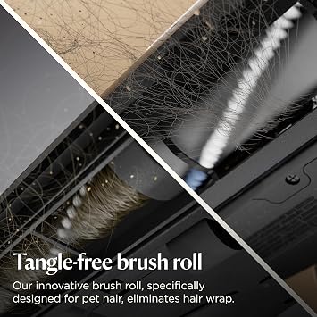 Bissell Pet Hair Eraser Allergen Lift-Off, HEPA, 39883 | Lift-off detachable canister; tangle-free brush roll; allergen-trapping HEPA; powerful pet hair pickup
