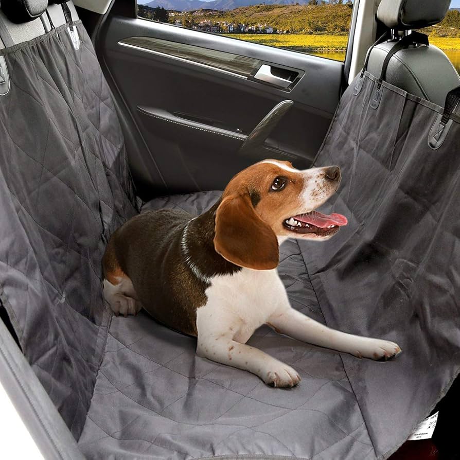 KYG Autostoelhoes voor honden, hangmat voor achterbank