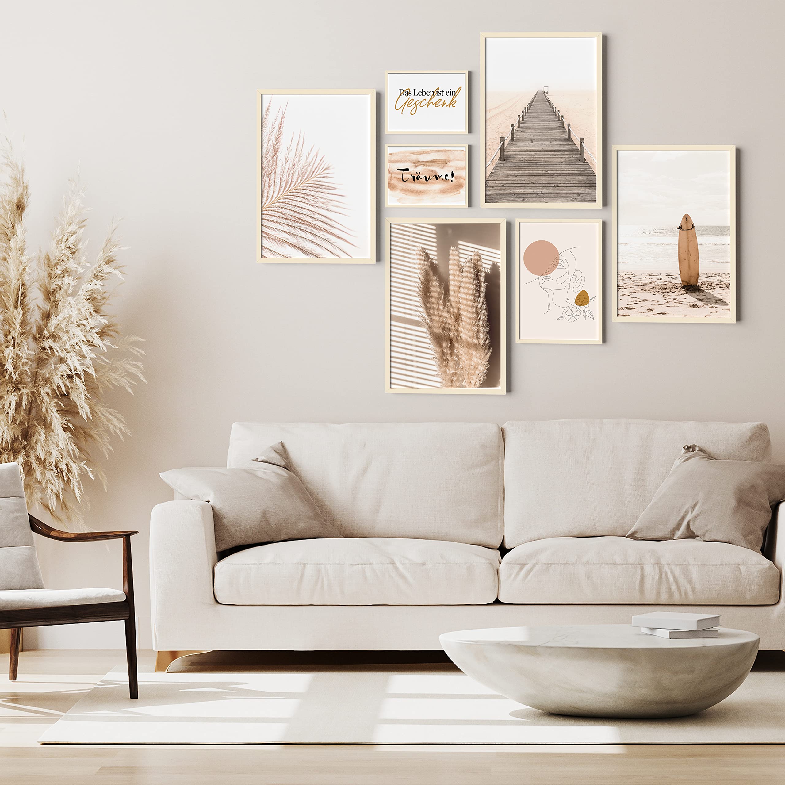 Ensemble D'affiches Premium - 7 Images Recto-verso