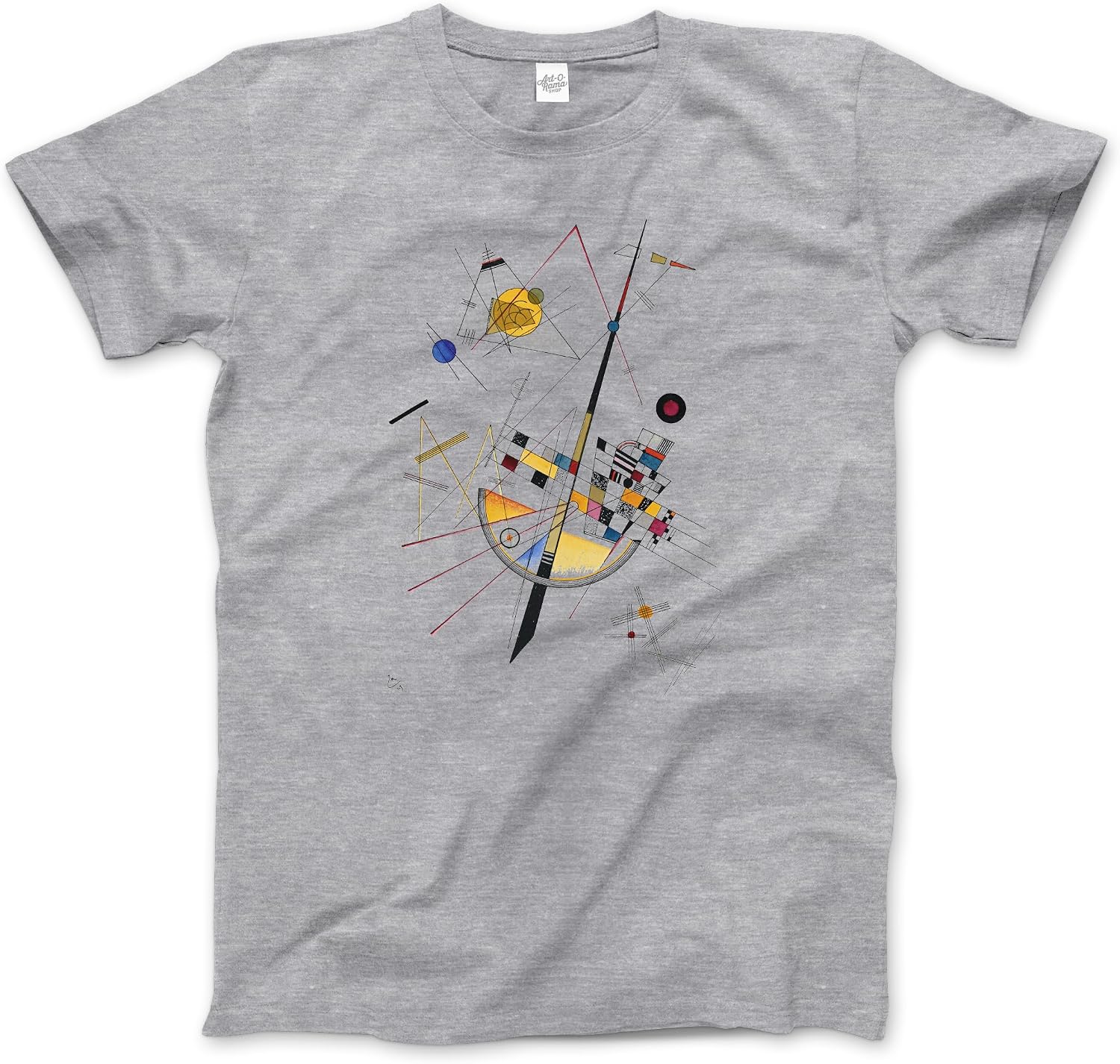 Kandinsky - Delicate Tension. No. 85 1923 Artwork T-Shirt (Adults, Kids, Short & Long Sleeve)