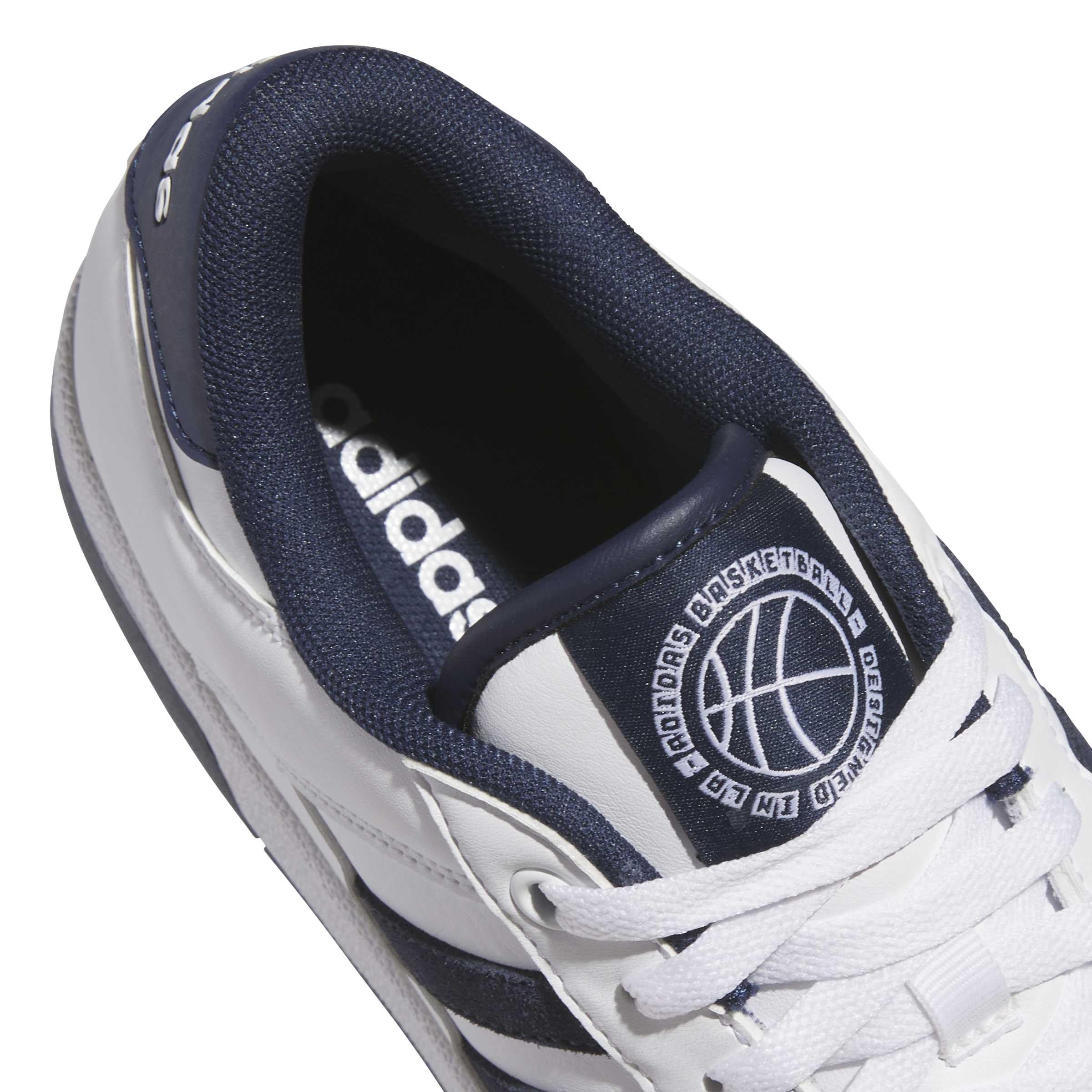 adidas Uniseks Rapid Court Low Shoes, ftwr white/blue, 41 1/3 EU
