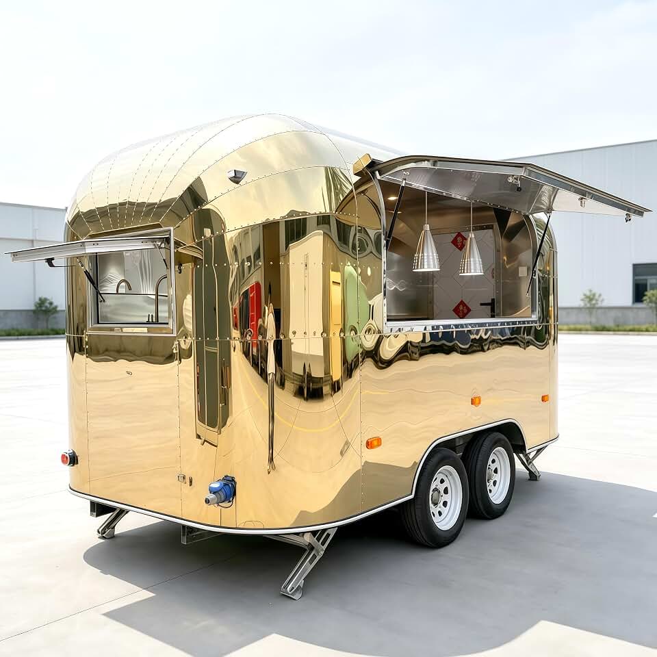 in-Stock and Ready to Ship Food Trailer Food Truck Mobile Fast Food Shop