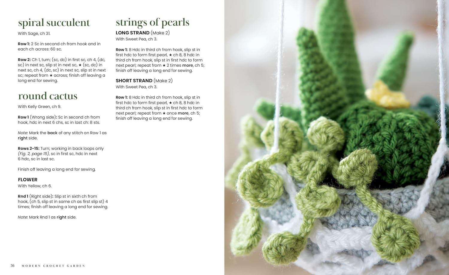 Modern Crochet Garden: Stylish Flower & Succulent Patterns to Stitch in a Day (22 Quick Projects)      Hardcover – June 28, 2023
