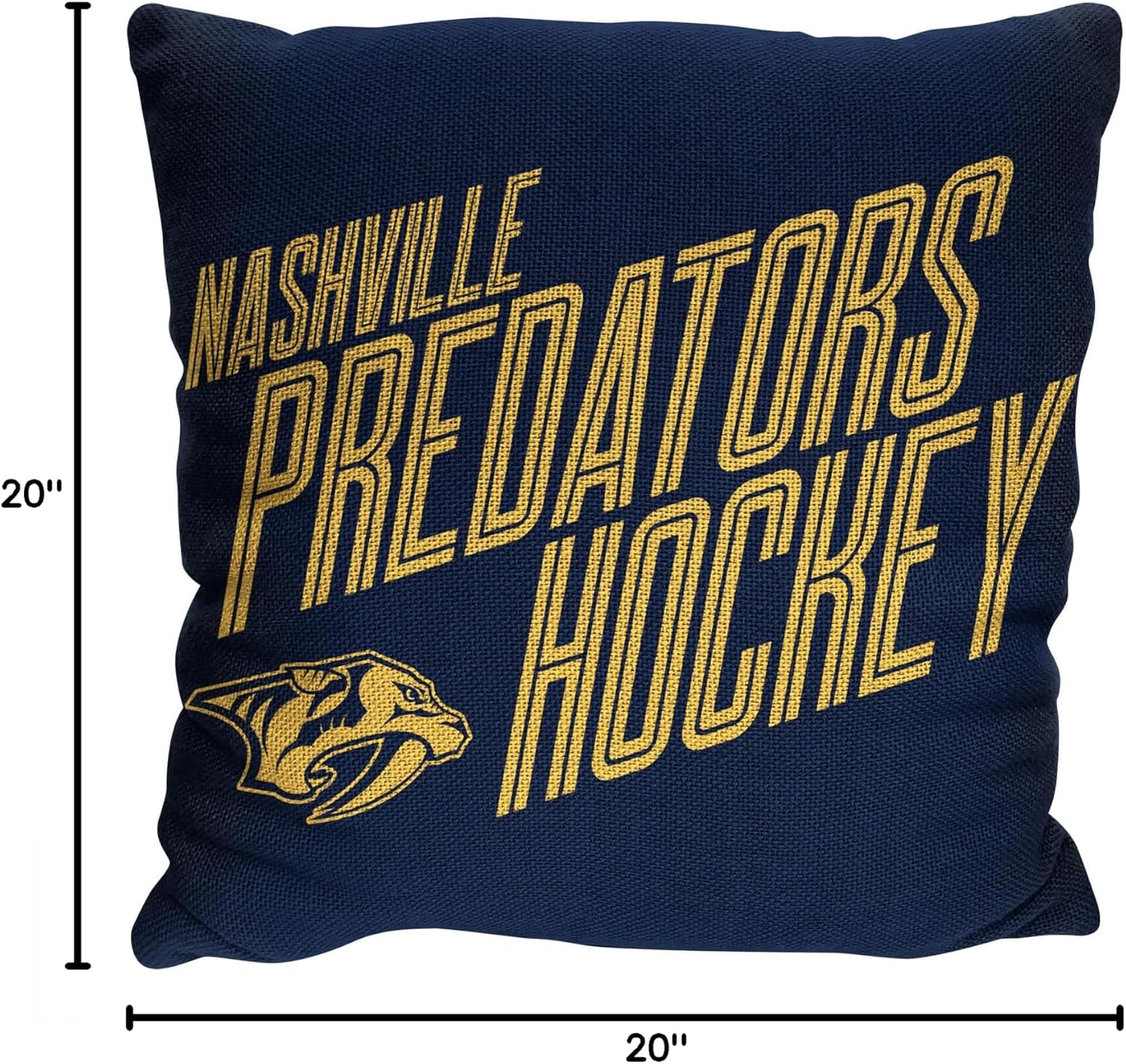 Northwest NHL Unisex-Adult Invert Double Sided Woven Jacquard Pillow