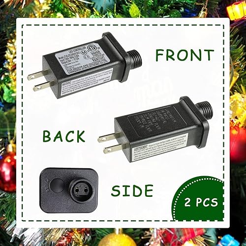 Miniatura 3 de Controlador LED de repuesto para transformador LED de 30 V y 3.6 W, clase 2, con 8 modos de suministro para cadena de luces de Navidad, decoraciones
