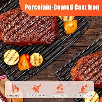 Piastra In Ghisa Reversibile Enders Per Barbecue A Gas - Liscia E Scanalata, Modelli Urban & Explorer - Foto 10