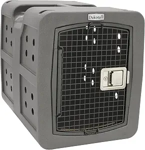 Dakota283 Medium Kennel - Frame Door - Dark Granite