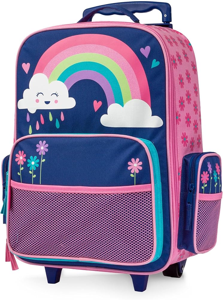 Amazon.com: Stephen Joseph Kids Classic Rolling Luggage, Kids