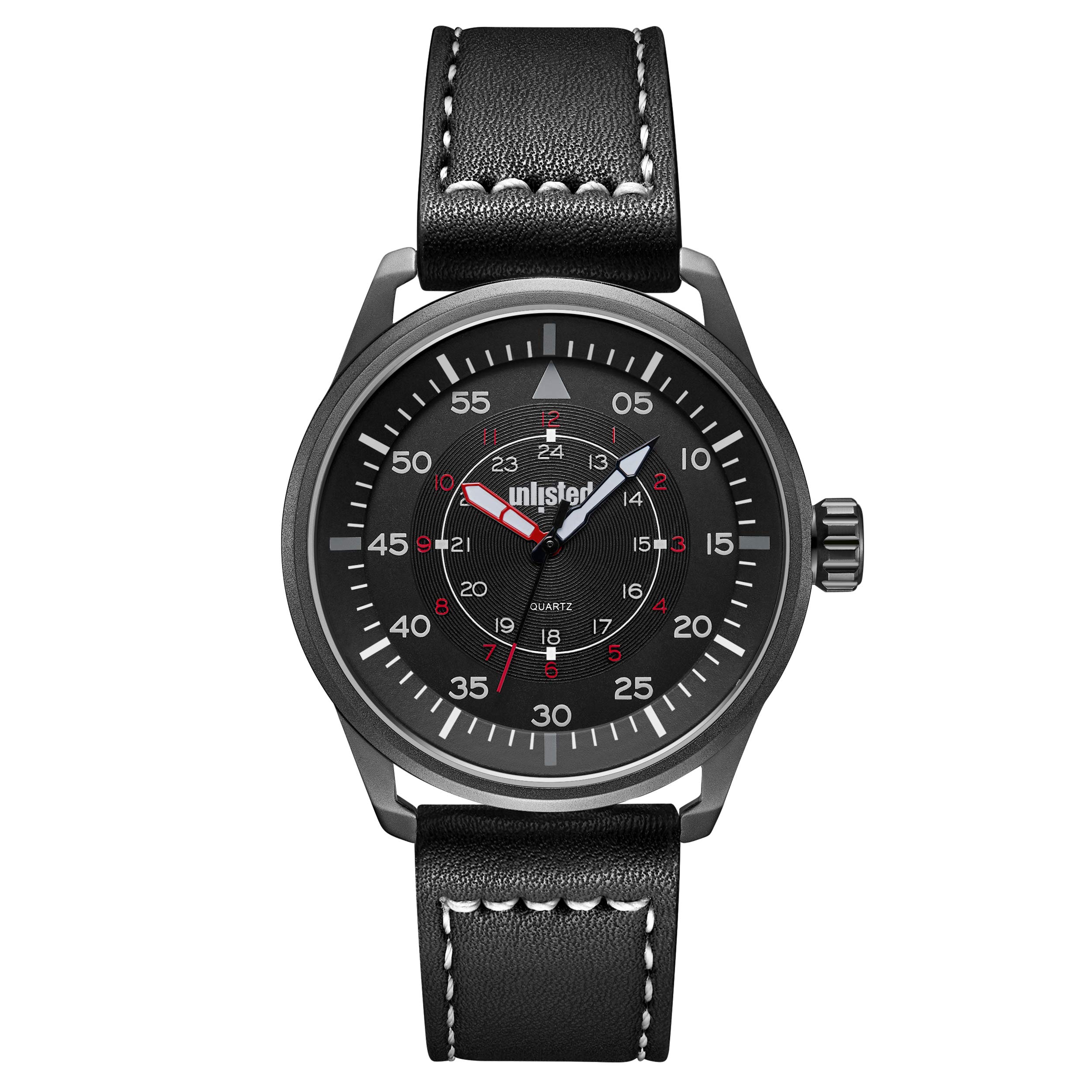 Unlisted by Kenneth Cole Autumn-Winter 20 Analog Black Dial Mens Watch-UL51159001 (B08677BTFH) Amazon Price History, Amazon Price Tracker