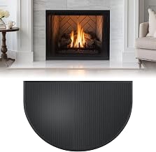 Fireproof Fireplace Mat, Foldable Heat Protection Mat, Spark Protection Plate for Fireplace, Fireproof Floor Protection Mat for Fireplaces, Floor Sheet, Fireproof Carpet to Protect the Floor from Sparks (50 x 80 cm)