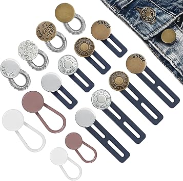 16 Pcs Button Extender for Jeans & Pants