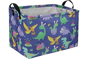 Rectangular Easter Dinosaur Basket: The Perfect Easter Gift for Boys