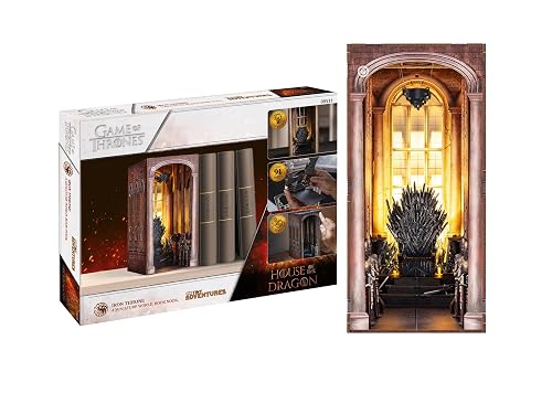 Revell - Sujeta libros con luz para montar Iron Throne House of the Dragon Revell