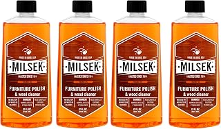 Milsek Orange Oil Furniture Polish and Cleaner - 4 Pack, 12 fl oz