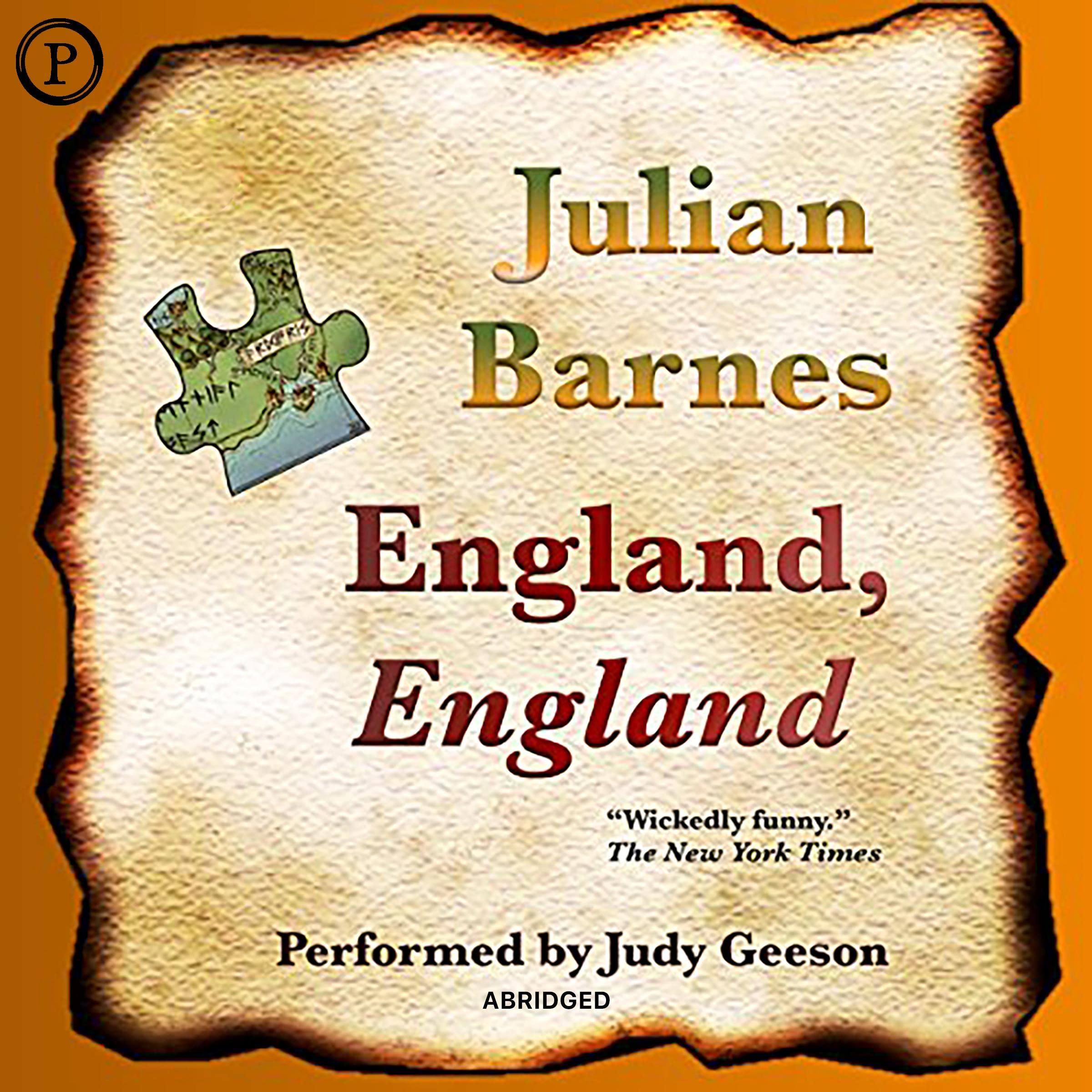 Cover art for England, England