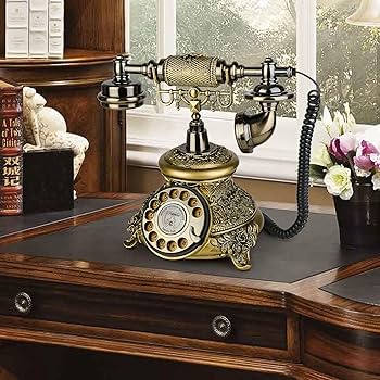 muque Vintage Telephone T (Mサイズ) Sangyn Antique European Style