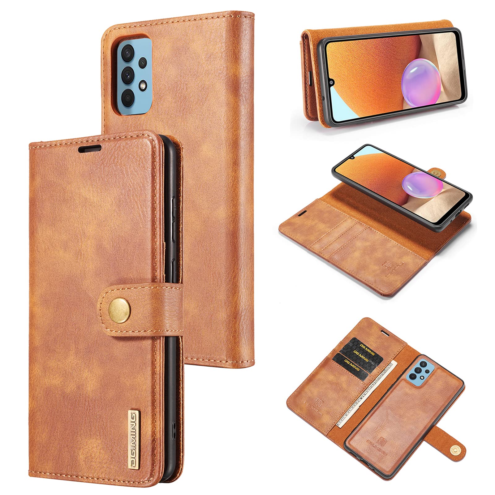 Coque antichoc Samsung Galaxy A32 5G avec rabat - 8