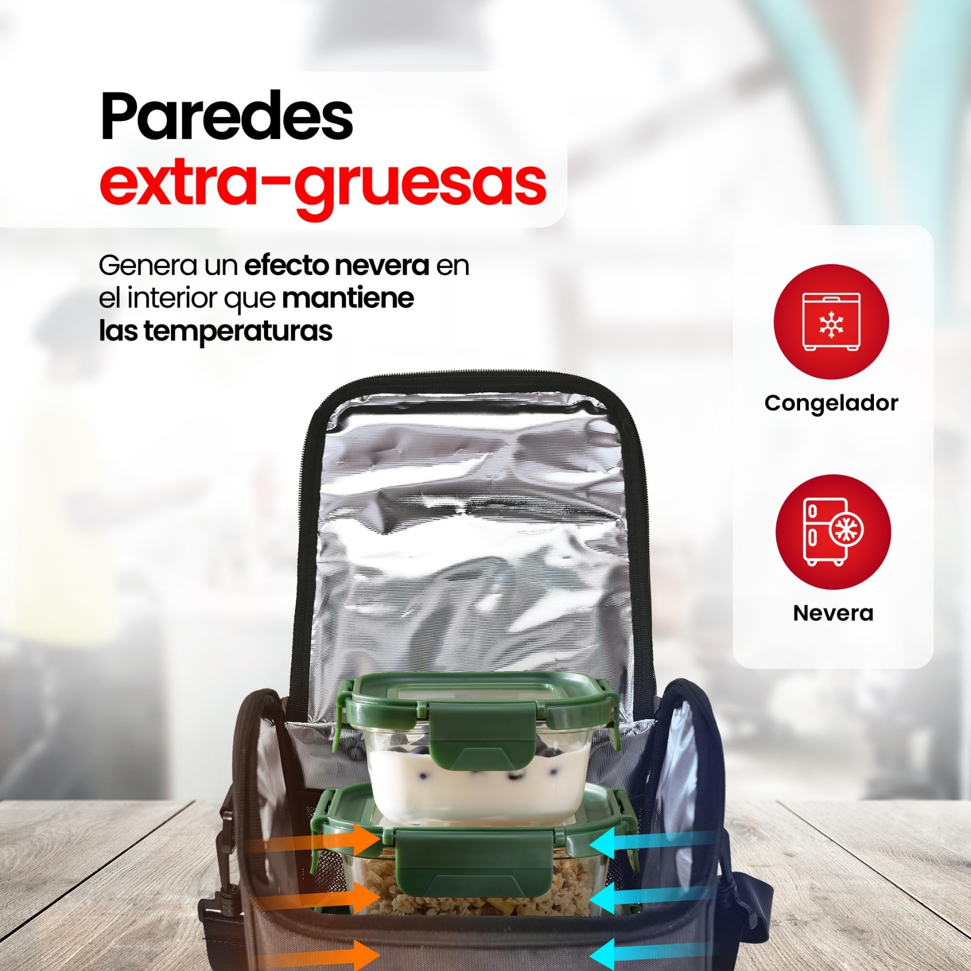LUNCHBAG CASE GREY