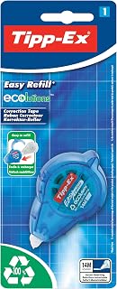 Easy Refill ECOlutions Correction Tape Roller, Refillable, 14 m x 5 mm, Pack of 1, Ideal for The Office, Home Office or School