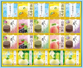 Kansawa Kenroku Seikatsu Variety Dessert Assortment, 19 Pieces SVR-30