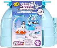 Vista 6 de Scribble Scrubbie Pets Iglú Ártico, mascotas que cambian de color y estuche de almacenamiento, regalo para niñas y niños