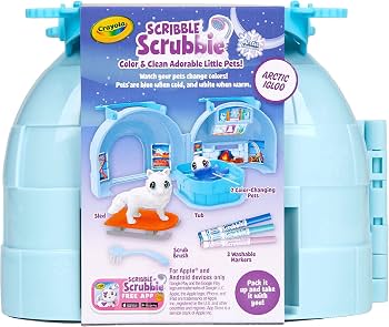 Amazon.com: Scribble Scrubbie Pets Arctic Igloo, Color Change Pets