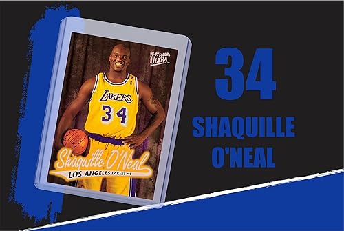 Miniatura 4 de Shaquille O'Neal Tarjetas de baloncesto surtidas (5) paquete  Orlando Magic, Los Angeles Lakers Trading Card Gift Pack