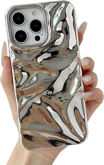 Caseative for iPhone 16 Case, Silver