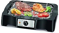 MONDIAL Churrasqueira Elétrica, Preto, 1200W, 110V - CH-07