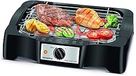 MONDIAL Churrasqueira Elétrica, Preto, 1200W, 110V - CH-07