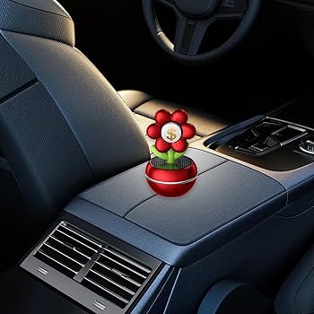 Deodorante per auto a energia solare, purificatore per interni, a lunga durata, girevole, con fonografo, per cruscotto, camion, casa, studio