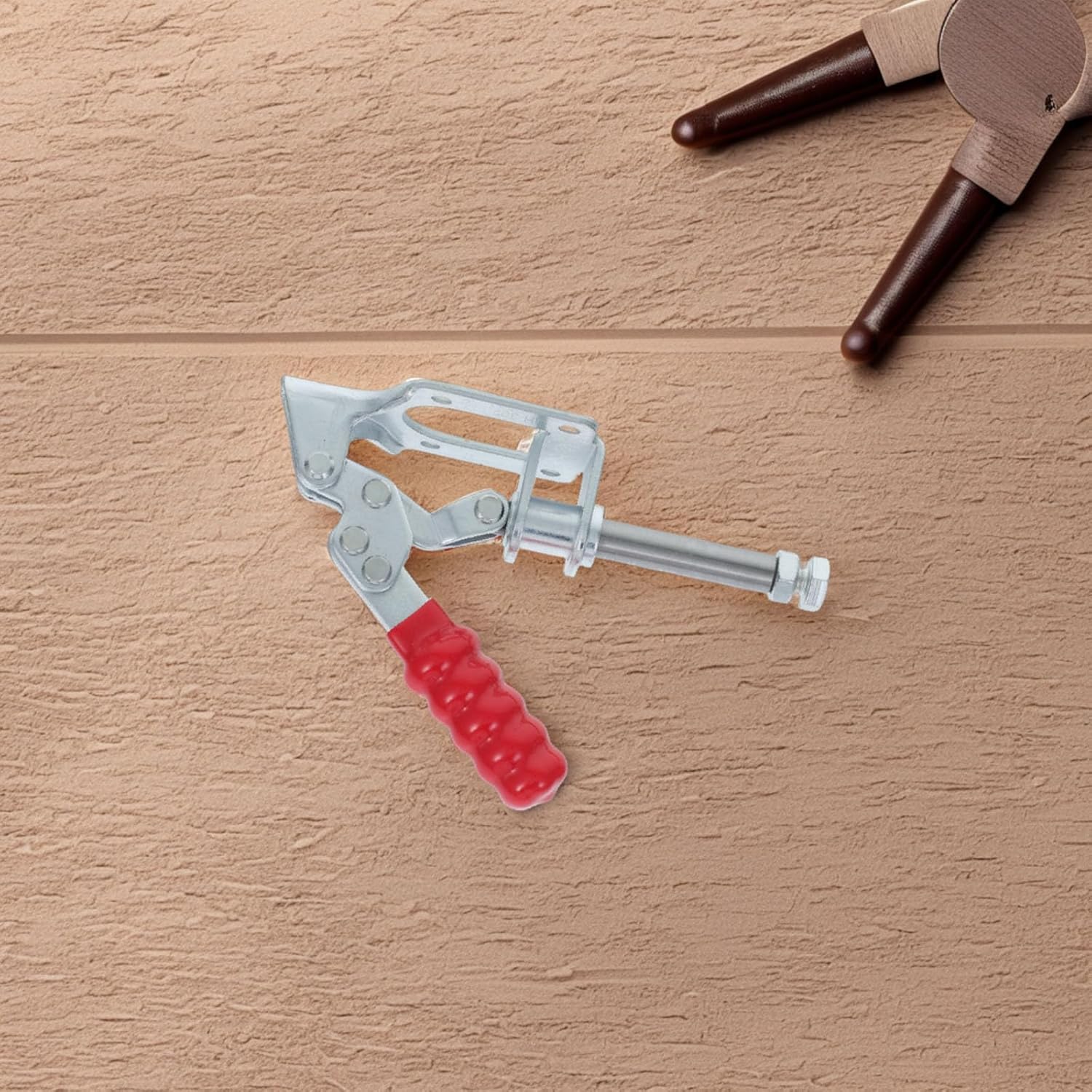 4pcs Push Pull Toggle Clamps Adjustable Quick Release Table Clamps Zinc Plated Steel for Woodworking Carpentry DIY Projects