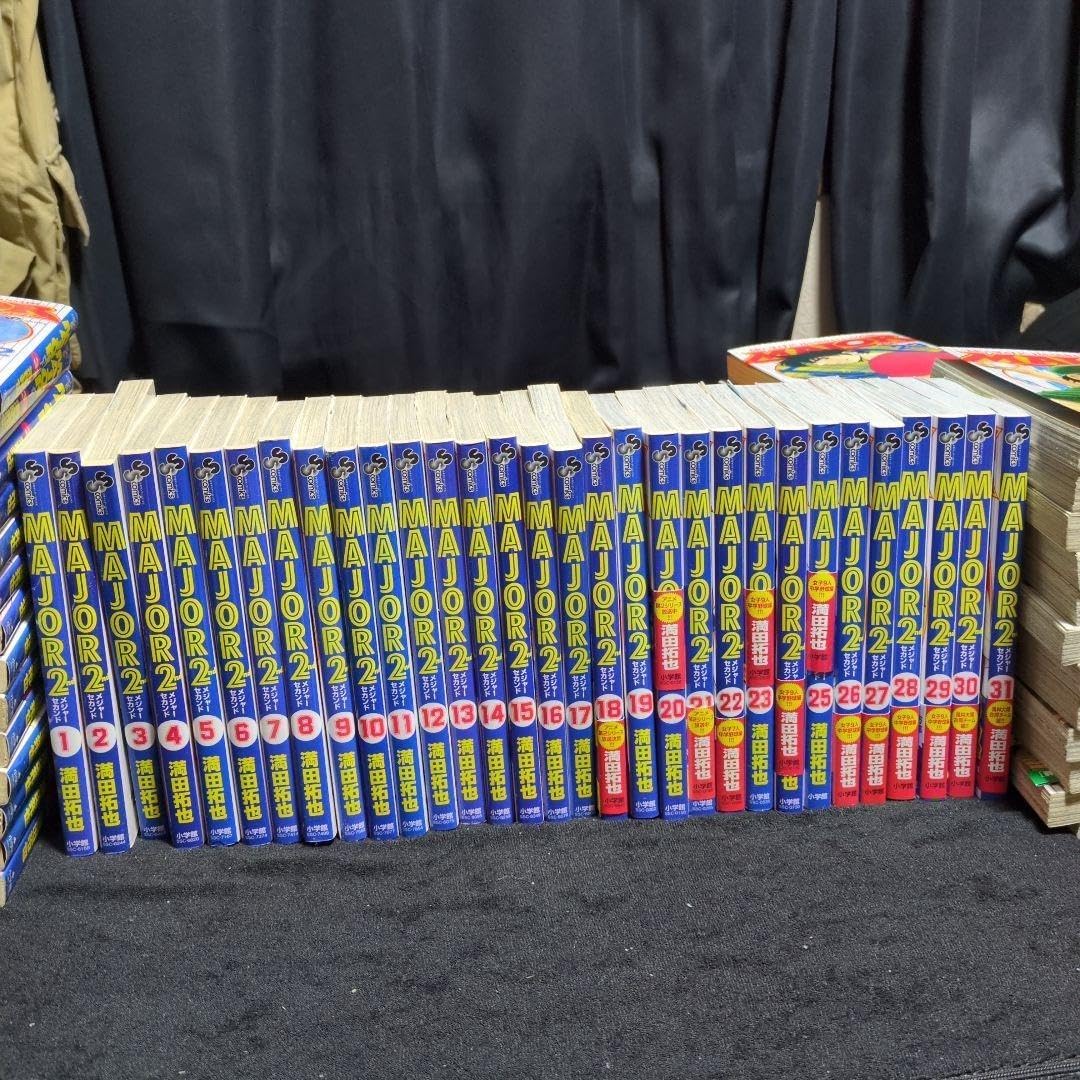 メジャー 全巻セット 1-78巻とメジャー2セカンド1−31巻の済