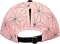 Vista 5 de Gorra de béisbol ajustable negra con logotipo bordado de Demon Slayer