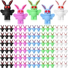 Chunful Mini Mothman Figurines Moth Man Cryptid Statues, Colorful, 100 Pcs