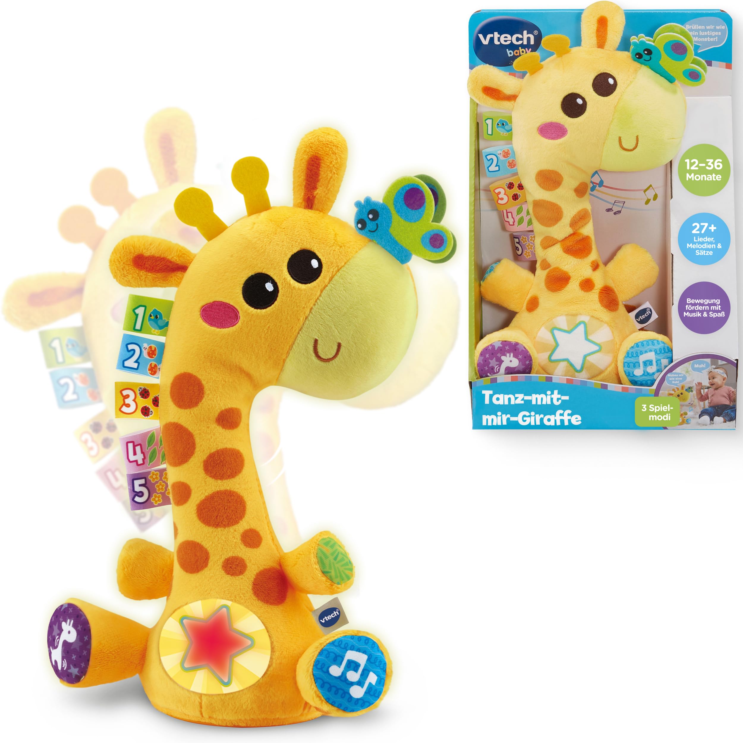 Giraffen-Tanzspiel: Tanz mit Mir