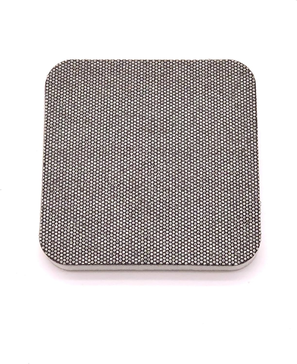 DiamondCore Tools Pottery Sanding Pad, Flexible Diamond Sanding Pad, Rounded Corners, 120 Grit Medium for Pottery, Ceramics, Clay, Glaze, Bisque, Tile, Stone & Glass (B2)
