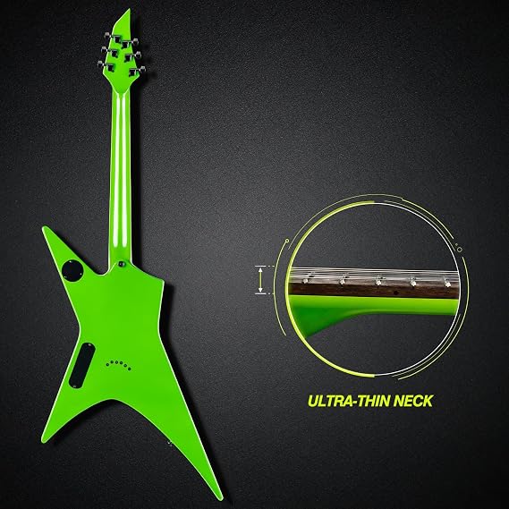 MSG Heavy Metal Guitar, Solid Body Electric Guitar