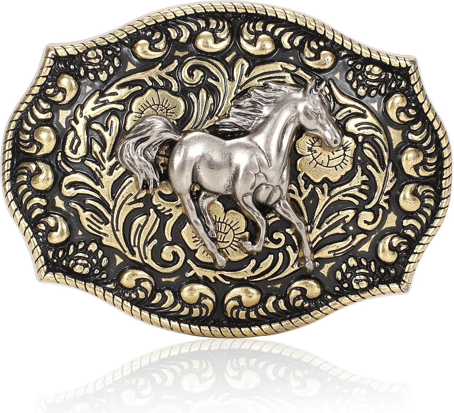 BELTROAD Western Belt Buckles for Men Women Cowboy Rodeo Cowgirl Western Party Mens Replacement Novelty Belt Buckle Gifts