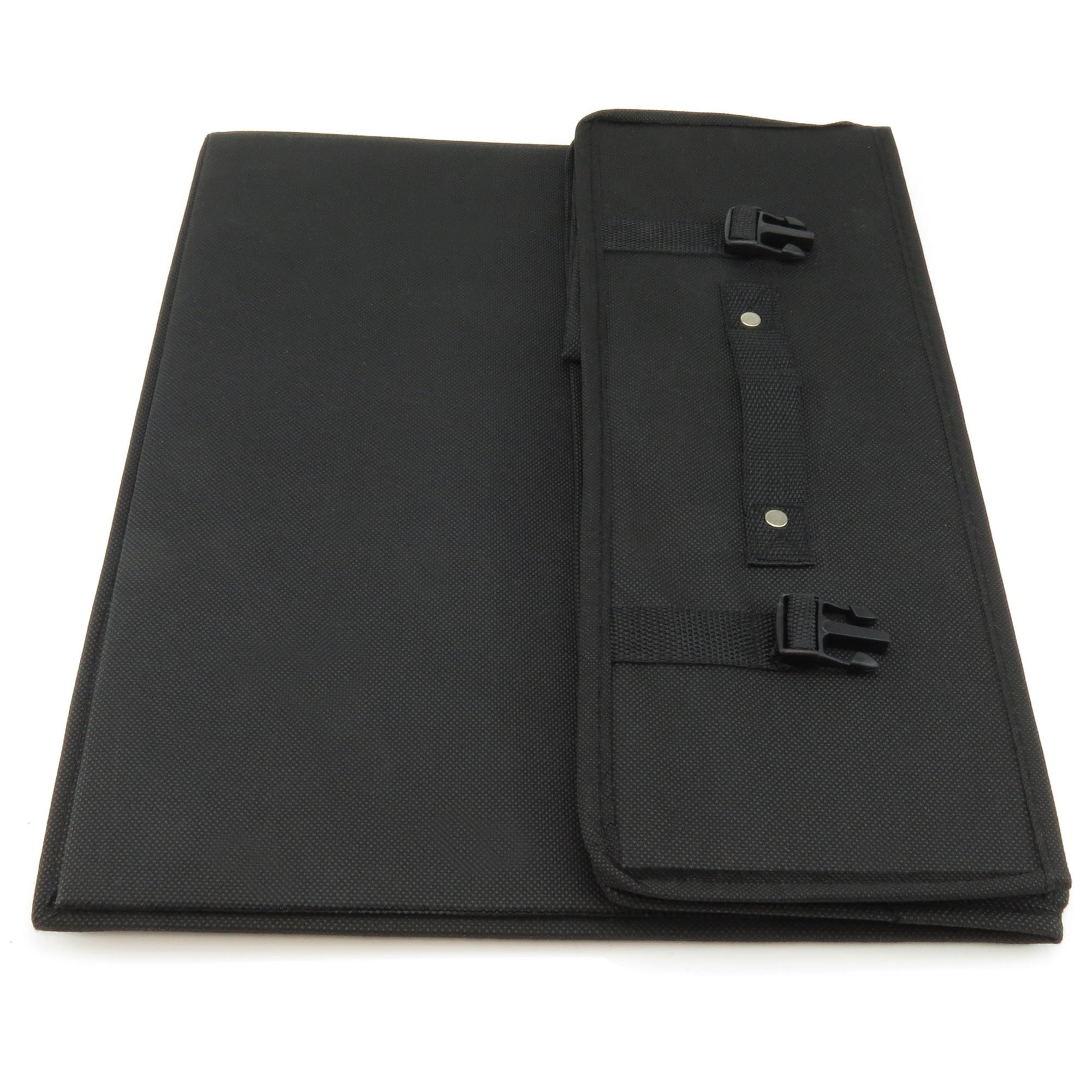Hangerworld Große Aufbewahrungsbox 50x80x20cm Schwarz Aufbewahrung Kleidungsstücke Bettwäsche