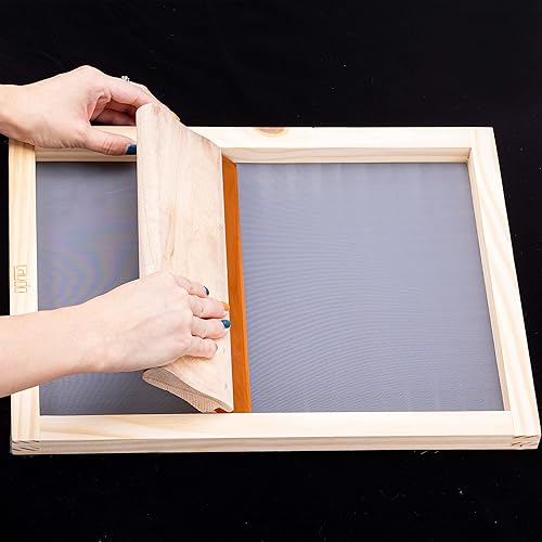 Miniatura 6 de Caydo Kit de impresión de pantalla de 24 piezas con tinta de impresión de pantalla blanca de 32 onzas para impresión de camisetas y serigrafía