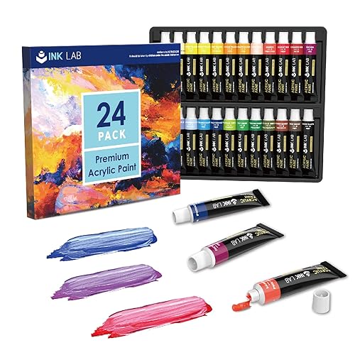 INK LAB Acrylic Paint Set 24 T