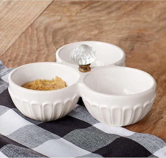 Mud Pie Circa Door Knob Triple Dip set