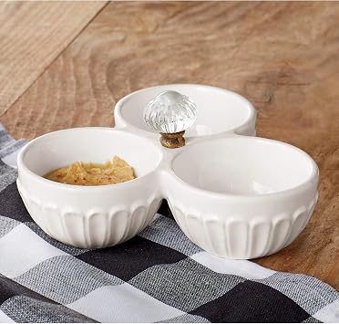 Mud Pie Circa Door Knob Triple Dip set