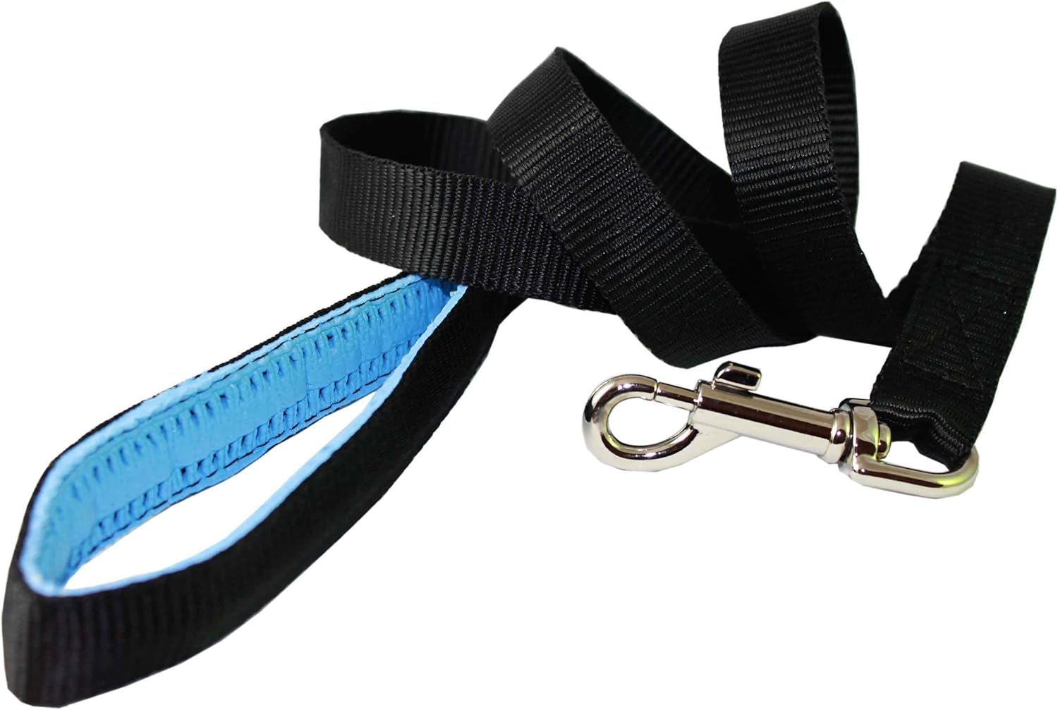 Dog Leash 1" Wide Nylon 4ft Length with Padded Handle