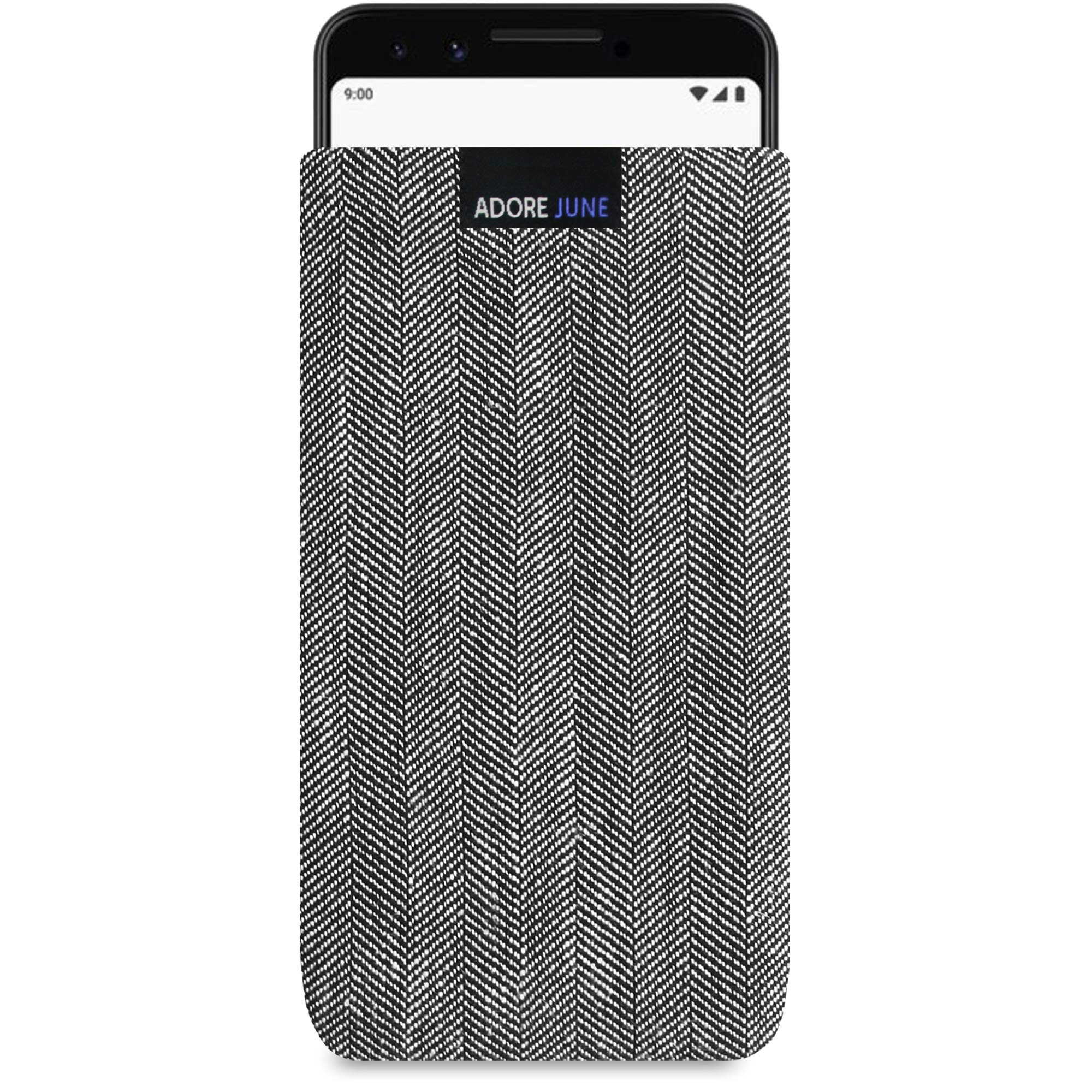 Housse de Protection Adore June pour Google Pixel 3 - Gris/Noir